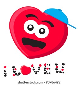 illustration of valentine theme
