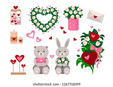 illustration of Valentine's day