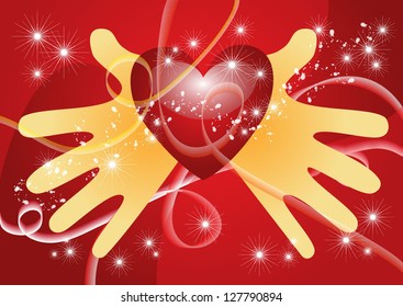 illustration of valentines day