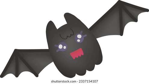 Ilustración de un murciélago vampiro