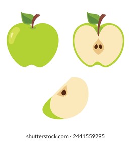 Illustration Of Various Apple Shapes