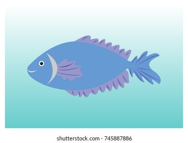 illustration of various fish model 25