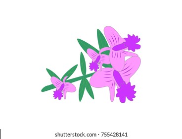 illustration of various flower vector
