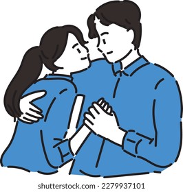 An illustration of the various lives of lovers