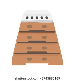 Illustration of a vaulting box