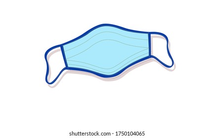 Illustration vecor graphic of mask