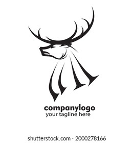 Logo de la cabeza de zag de Illustración vecto