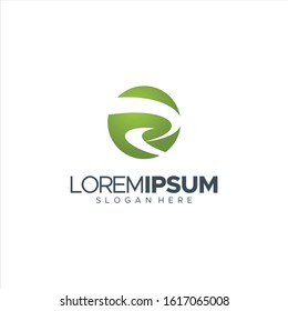 illustration Vector 100% edit Letter R Logo Icon