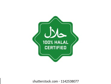 Illustration Vector, 100% Halal Certified