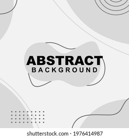 Illustration vector of abstract background in gray color. Good to use for banner, social media template, poster and flyer template, etc