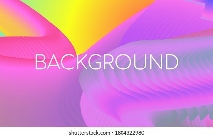 illustration vector of abstract background. liquid background with gradient color