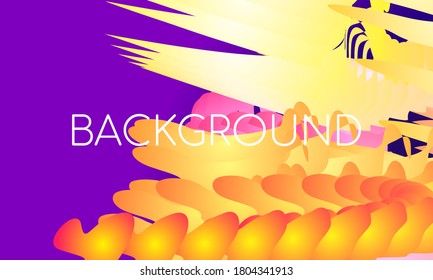 illustration vector of abstract background. liquid background with gradient color