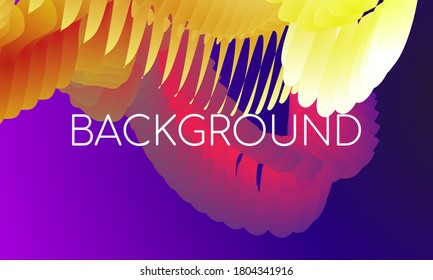 illustration vector of abstract background. liquid background with gradient color