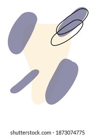 Illustration vector abstract background and ornament room