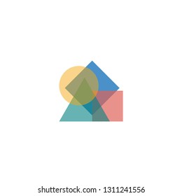 Illustration vector abstract colorful element design for icon your business. Vector illustration EPS.8 EPS.10