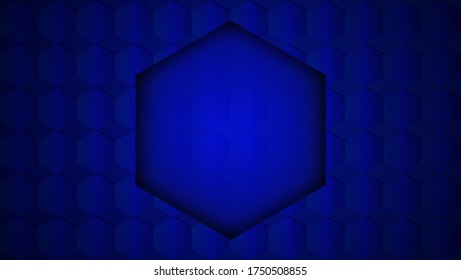 Illustration Vector of Abstract Dark Blue Background. Simple for your background text or wallpaper