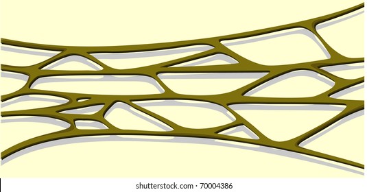 illustration vector of abstract line.