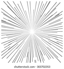 illustration vector abstract speed motion black dot lines star burst background