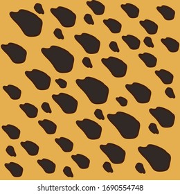 illustration vector. animal pattern Leopard print