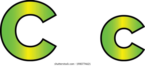 letras de ilustraciones vectoriales y número 