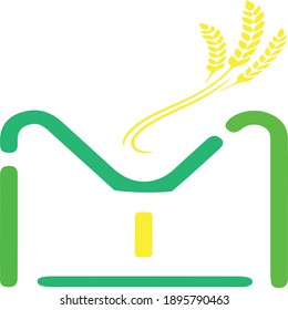 Illustration vector art logo design for restaurant and cafe