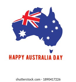 Illustration vector Australia day 26th of january