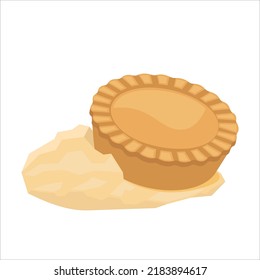 clipart mince pies with puff