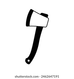 Illustration vector of axe cute cartoon style icon.