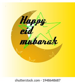 Illustration vector background of eid Mubarak perfect for greetings or etc.