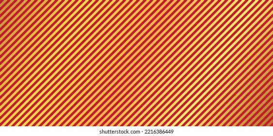illustration of vector background with Gold and red colored striped pattern