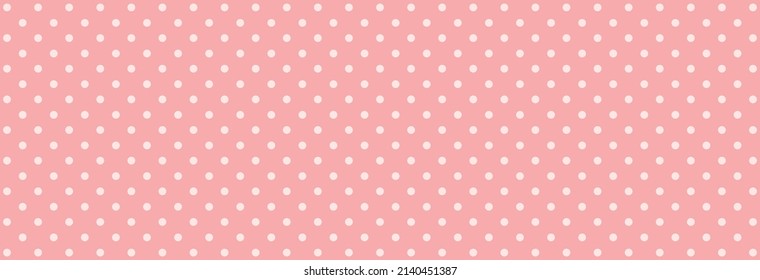 illustration of vector background with pink colored dots pattern