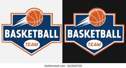 illustration vector basketball team perfect for team logo,print,etc