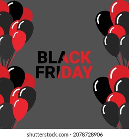 Illustration vector black Friday, super offer.