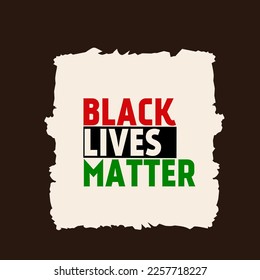 illustration vector of black lives matter perfect for print,banner,poster,etc