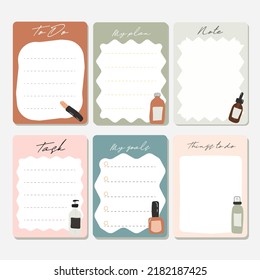 illustration vector Blank reminder paper notes, sticky note pad with tape, memo pad, memo, planner, reminder, message.