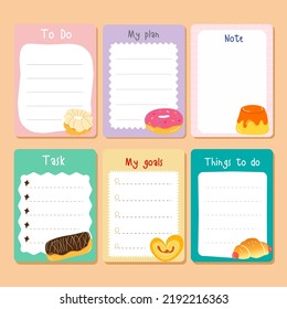 illustration vector Blank reminder paper notes, sticky note pad with tape, memo pad, memo, planner, reminder, message.