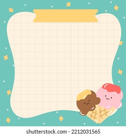 illustration vector Blank reminder paper notes, sticky note pad with tape, memo pad, memo, planner, reminder, message.