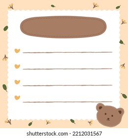 illustration vector Blank reminder paper notes, sticky note pad with tape, memo pad, memo, planner, reminder, message.