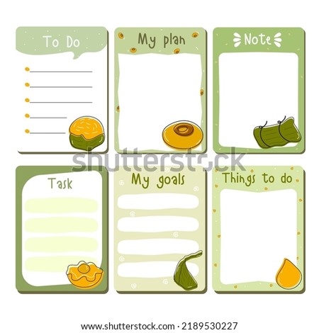 illustration vector Blank reminder paper notes, sticky note pad with tape, memo pad, memo, planner, reminder, message.