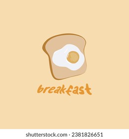 illustration vector of brekfast background 