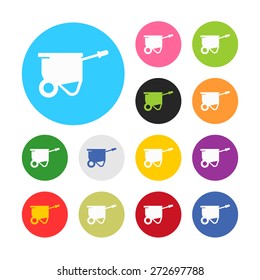 illustration of vector building modern icon in design