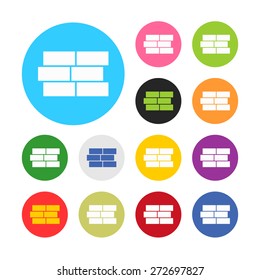 illustration of vector building modern icon in design