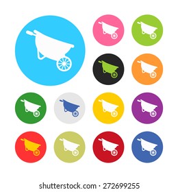 illustration of vector building modern icon in design