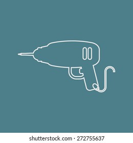 illustration of vector building modern icon in design