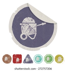 illustration of vector building modern icon in design