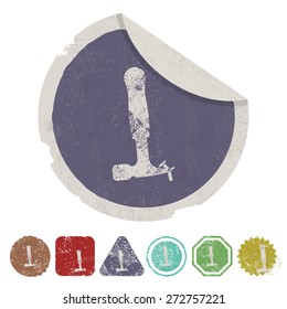 illustration of vector building modern icon in design