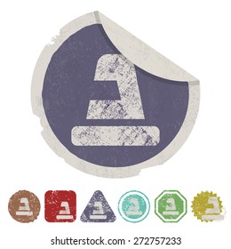 illustration of vector building modern icon in design