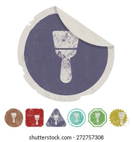 illustration of vector building modern icon in design