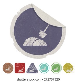 illustration of vector building modern icon in design
