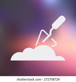 illustration of vector building modern icon in design